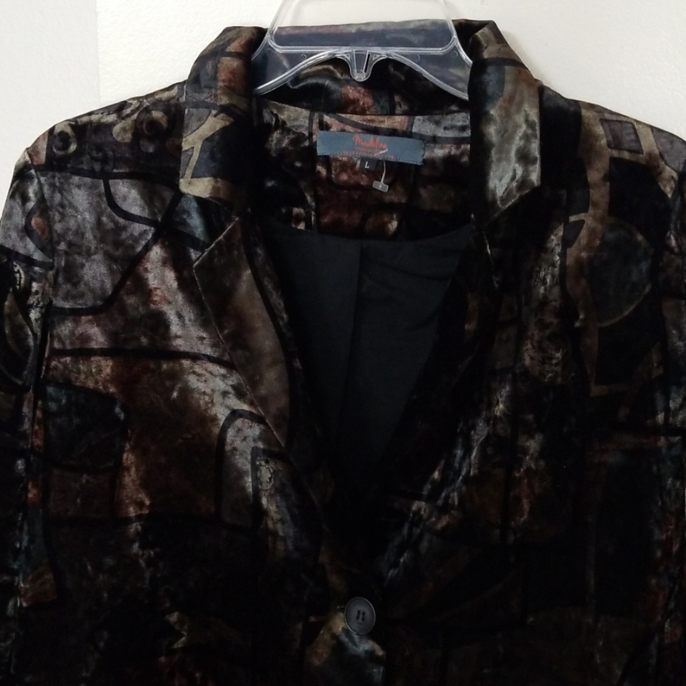 Velvet jacket - Picture 3 of 4